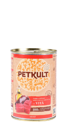 Poza cu Petkult Grain Free  Adult Vită 800 g