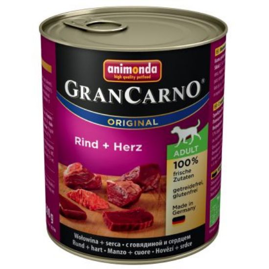 Poza cu Grancarno Adult Vita si inima 800 g