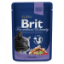 Poza cu Hrana umeda pentru pisici Brit Premium cu carne de cod 100 g