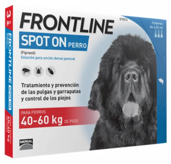Poza cu Frontline Spot On XL (40-60 kg) - 1 Pipeta Antiparazitara (Fipronil)