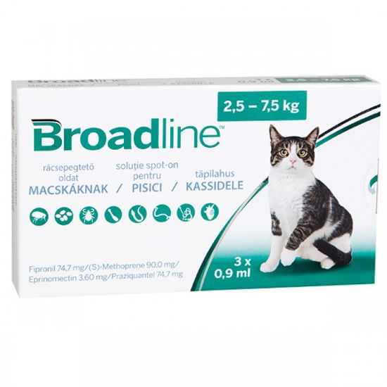 Poza cu Broadline Spot-on Pisici (2.5 - 7.5 kg), o pipeta antiparazitara