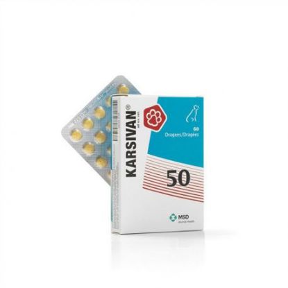 Poza cu Karsivan 50 mg, comprimate pentru câini, la bucata