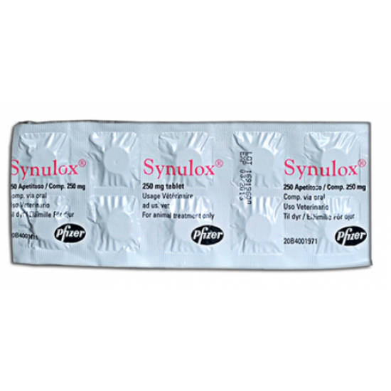 Poza cu SYNULOX 250 MG - 10 TABLETE